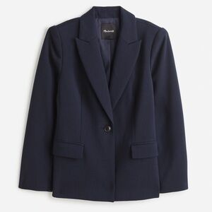 Madewell Alston Blazer in Dark Navy